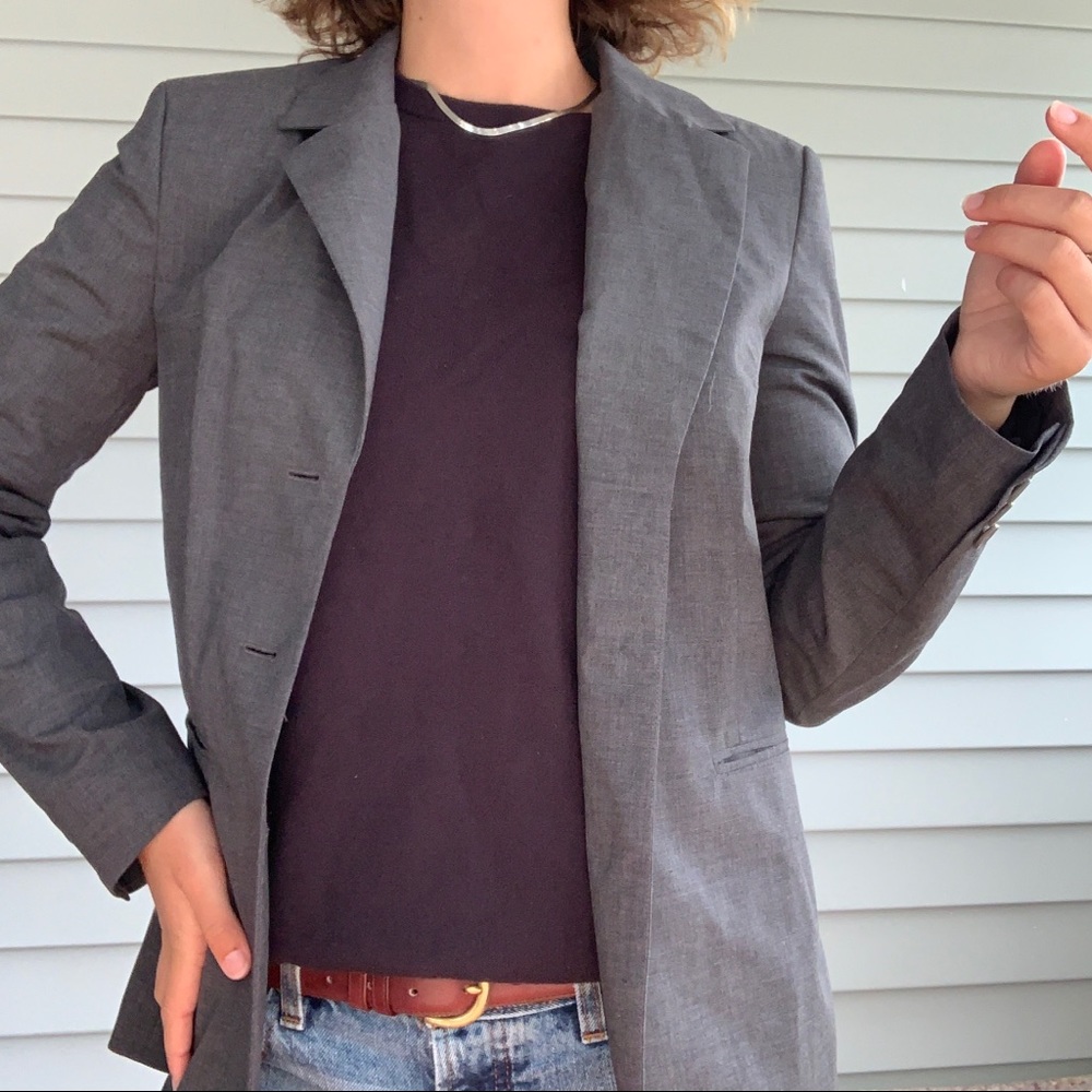 Slate Gray Calvin Klein Blazer